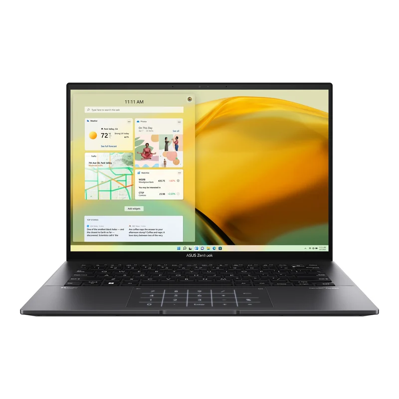 Asus Zenbook 14 OLED UM3402YA-KM588WS Laptop (Jade Black) | 14" OLED 2.8K (2880x1800) | Ryzen 5 7530U | 16GB RAM | 512GB SSD | AMD Radeon Graphics | Windows 11 Home | MS Office Home & Student 2021 | ASUS AP4600 Backpack