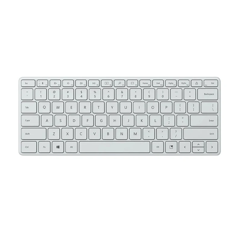 Microsoft Designer Compact Bluetooth Keyboard (Glacier) (21Y-00047)