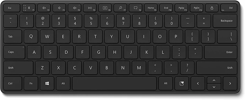 Microsoft Designer Compact Bluetooth Keyboard (Black) (21Y-00017)