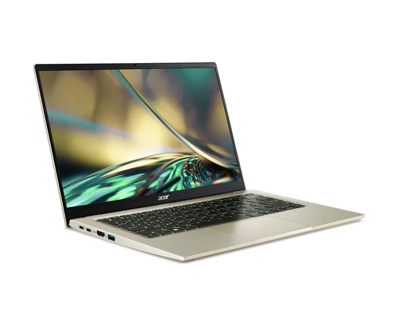 Acer Swift 3 SF314-512-797R Laptop (Haze Gold) | 14" QHD (2560x1440) | Intel Core i7 1260P | 16GB DDR4 | 1TB SSD | Intel Iris Xe Graphics | Windows 11 Home | MS Office H&S 2021 | Acer Entry Run Rate Backpack