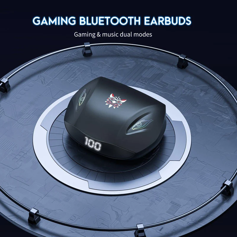 Onikuma T33 Wireless Earphones (Black)