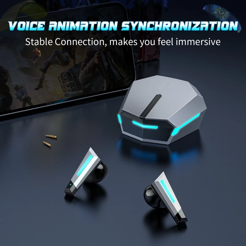 Onikuma T32 Wireless Earphones (Grey)