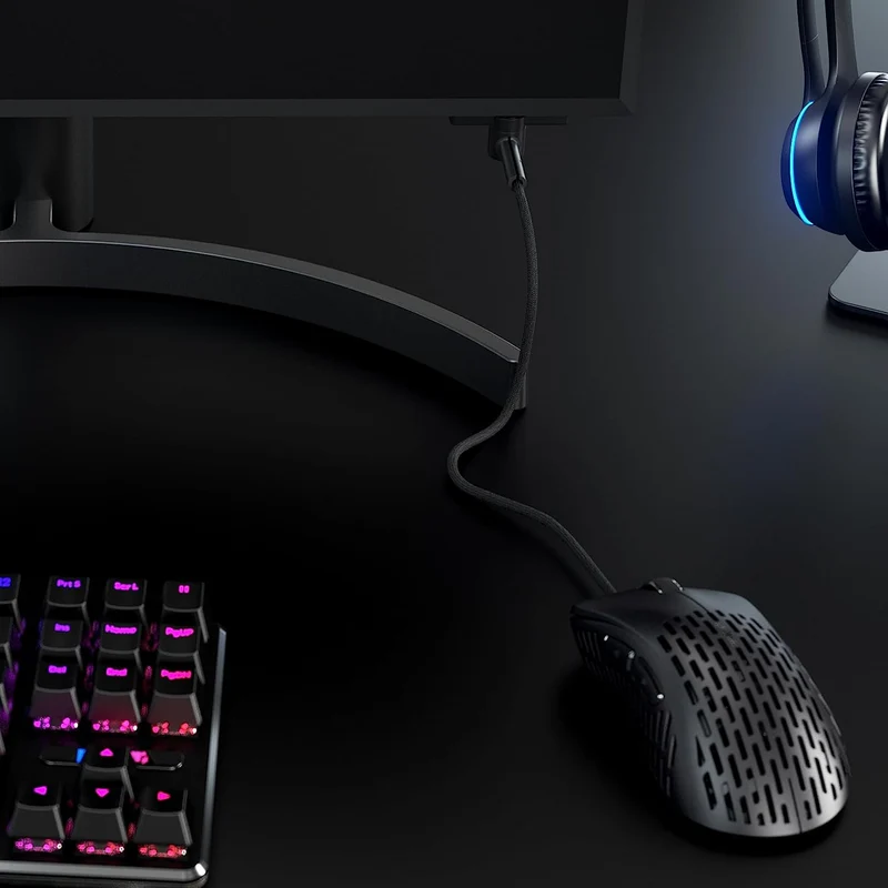 Pulsar Microbungee ES Ultra Small Mouse Cord Bungee (Includes Microbungee + Extra Adhesive) (PMB03)