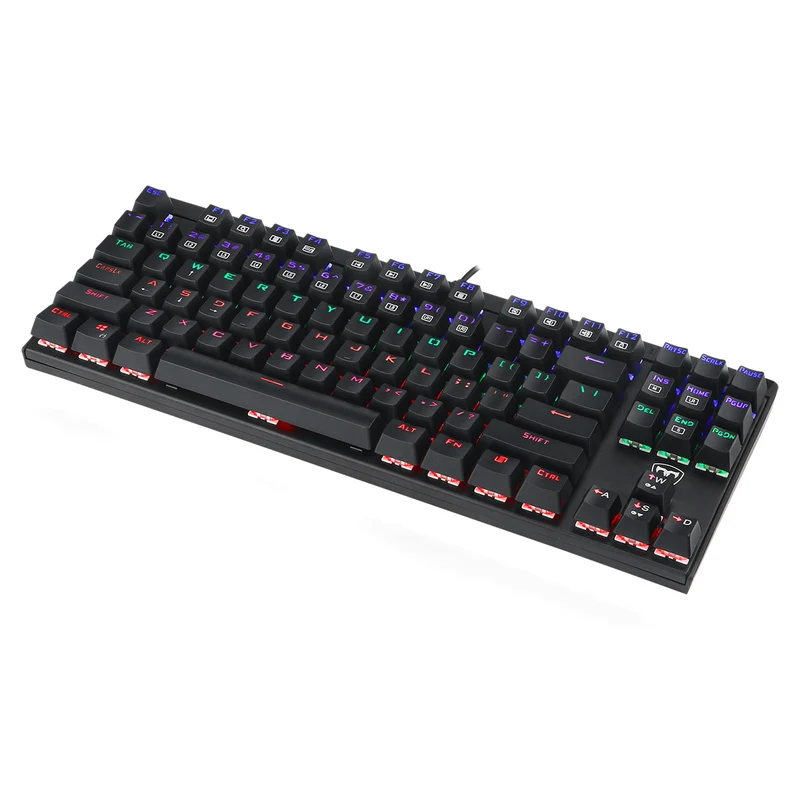 T-Dagger Corvette Mechanical Gaming Keyboard With Rainbow Backlight (Dust-Proof Blue Switch) (T-TGK302)