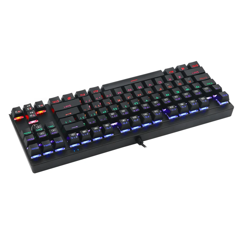 T-Dagger Corvette Mechanical Gaming Keyboard With Rainbow Backlight (Dust-Proof Blue Switch) (T-TGK302)