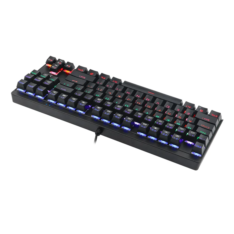 T-Dagger Corvette Mechanical Gaming Keyboard With Rainbow Backlight (Dust-Proof Blue Switch) (T-TGK302)