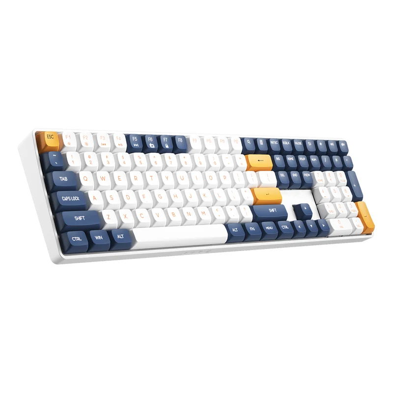 Darkflash GD108 110-Key Hotswap Wired+2.4G Wireless Mechanical Keyboard (Starry Blue) (Yellow Switch)