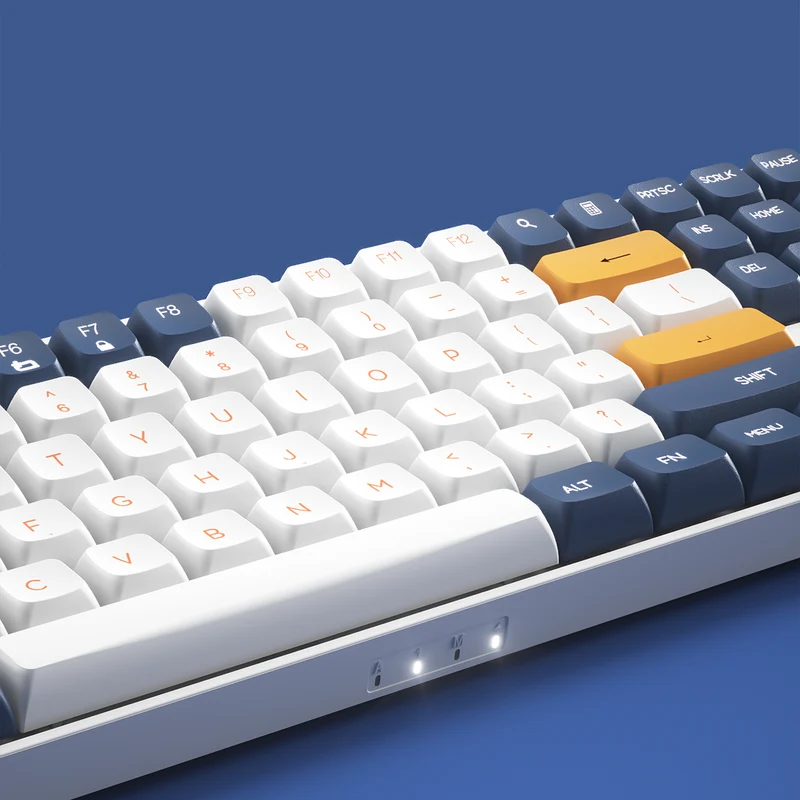 Darkflash GD108 110-Key Hotswap Wired+2.4G Wireless Mechanical Keyboard (Starry Blue) (Yellow Switch)