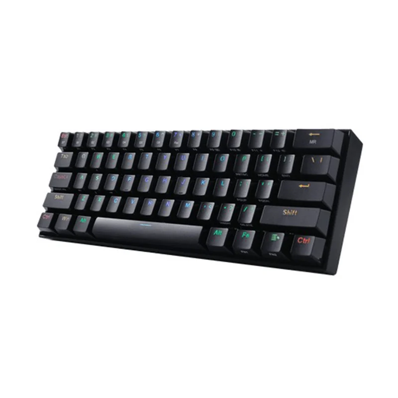 Redragon Draconic Pro Wired/ Wireless 2.4G/ BT Mechanical Gaming Keyboard (Black) (Dust-Proof Brown Switch) (K530RGB-Pro)