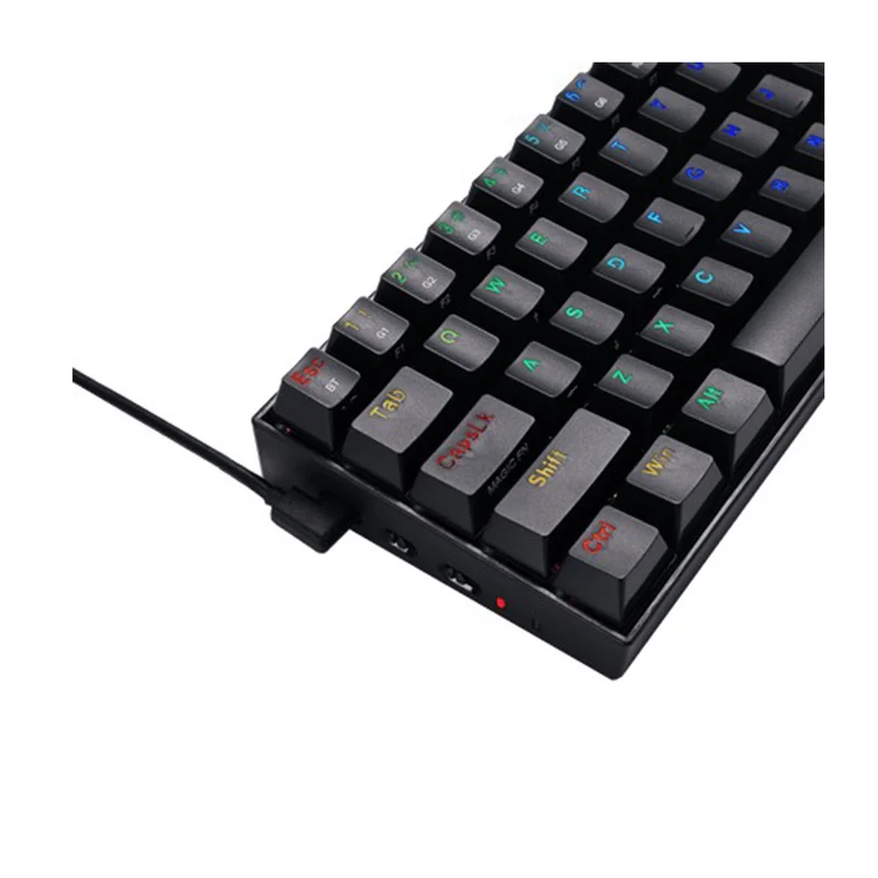 Redragon Draconic Pro Wired/ Wireless 2.4G/ BT Mechanical Gaming Keyboard (Black) (Dust-Proof Brown Switch) (K530RGB-Pro)