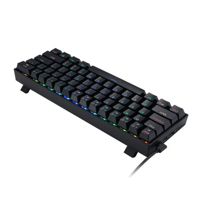 Redragon Draconic Pro Wired/ Wireless 2.4G/ BT Mechanical Gaming Keyboard (Black) (Dust-Proof Brown Switch) (K530RGB-Pro)