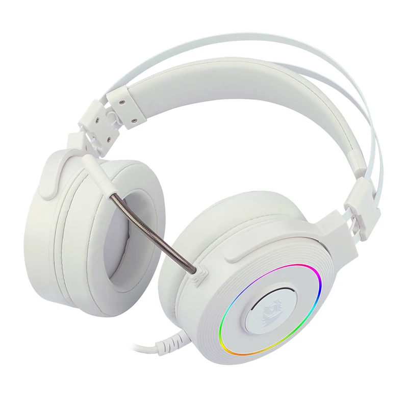 Redragon Lamia 2 Gaming Headset With Stand (White) (H320W-RGB)
