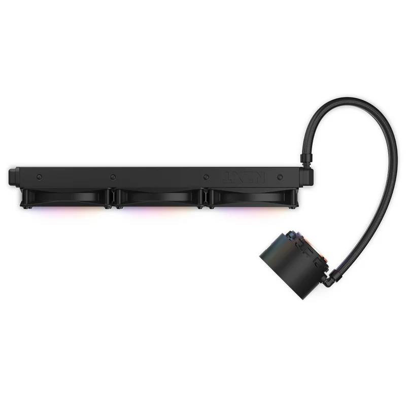 NZXT Kraken Elite 360 RGB 360MM AIO Liquid Cooler With LCD Display & RGB Fans (Matte Black) (RL-KR36E-B1)