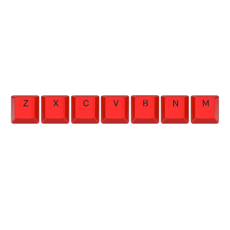 Royal Kludge PBT Dye Sublimation 7 Keys (Red) (Mini-18)