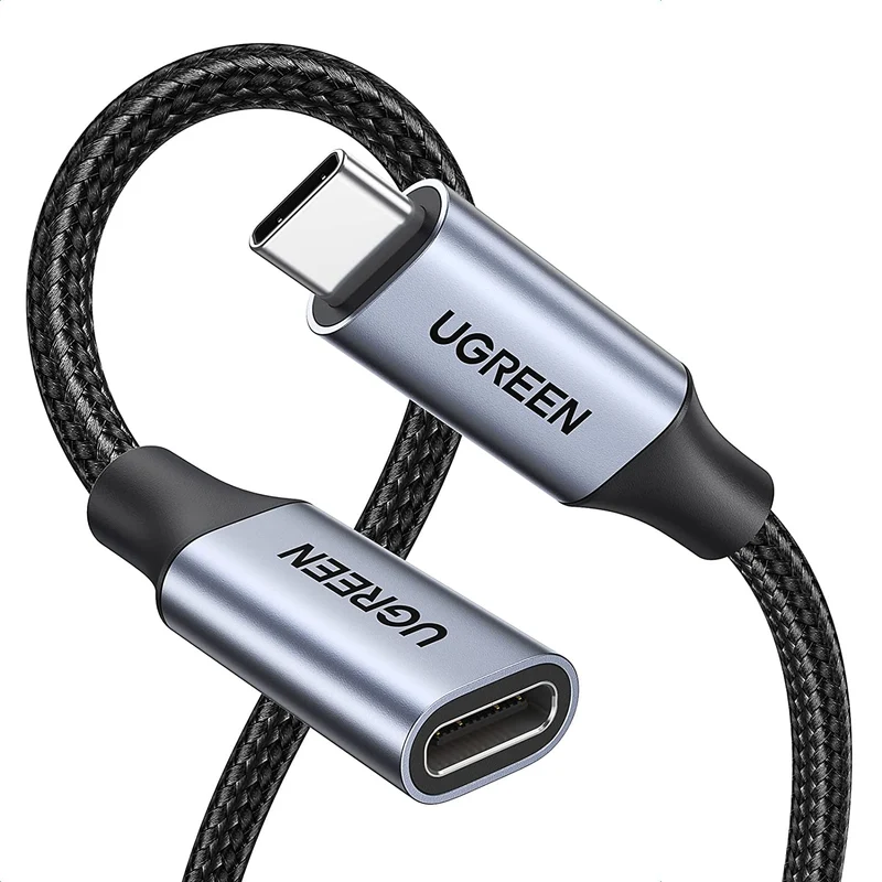 UGreen USB-C 3.1 Extension Cable 1m (Dark Gray) (US372/30205)