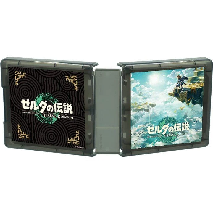 NSW Maxgames The Legend Of Zelda Tears Of Kingdom Theme Game Card Storage Box 24 Slots (HACF-02ZRTK)