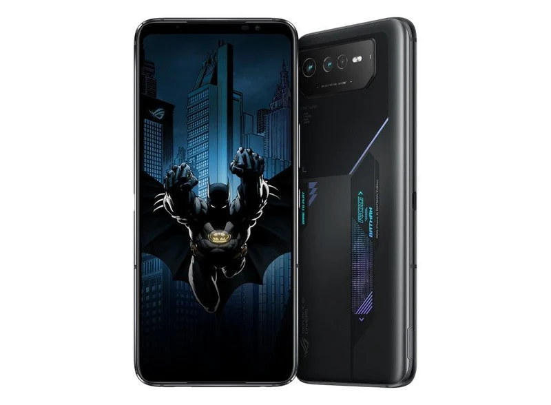 ASUS ROG Phone 6 Batman Edition Snapdragon 8+ Gen 1 12GB + 256GB (Night Black) + Bat Signal + Bat Case + Bat Ejector Pin + Bat Aero Case + Aeroactive Cooler 6