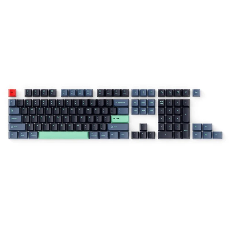 Keychron OEM Dye-Sub PBT Keycap Set Version B - Hacker (PBT-36)