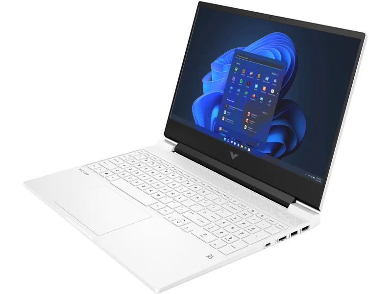 HP Victus 15-FB0124AX Gaming Laptop (Ceramic White) | 15.6" diagonal, FHD (1920 x 1080) | Ryzen™ 5 5600H | 8GB RAM | 512GB SSD | Radeon™ RX 6500M | Windows 11 Home | MS Office Home & Student 2021 | HP Prelude 15.6” Topload Bag