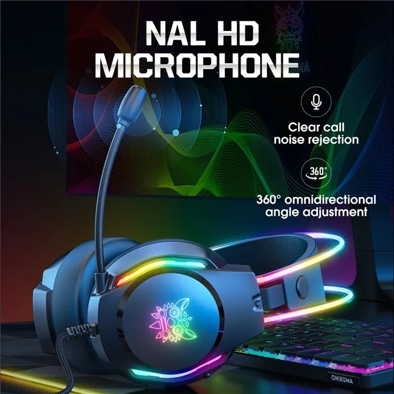 Onikuma X26 Professional Gaming Headset (Black)