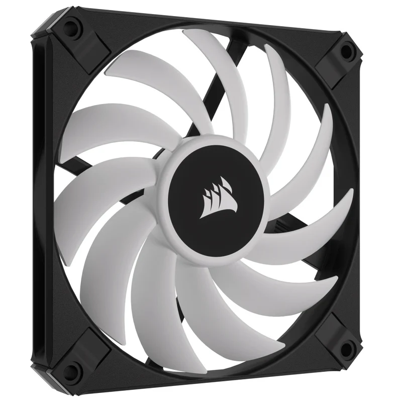 Corsair iCUE AF120 RGB Slim 120MM PWM Fluid Dynamic Bearing Fan With Lightning Node Core (Black) (Twin Pack)