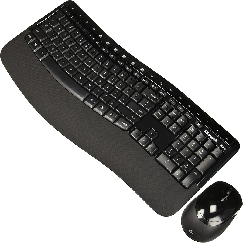Microsoft 5050 Wireless Comfort Desktop Keyboard Mouse Combo (PP4-00020)
