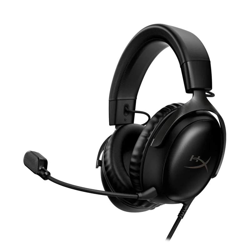 HyperX Cloud III Wired Gaming Headset for PC/PS5/PS4/Xbox Series X|S/Xbox One/Nintendo Switch/Mac/Mobile (Black, Black/Red, White/Pink, White/Silver, Black/Blue)