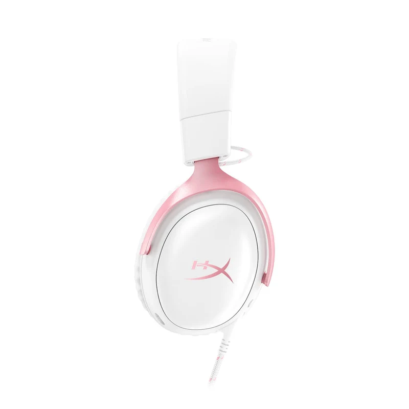 HyperX Cloud III Wired Gaming Headset for PC/PS5/PS4/Xbox Series X|S/Xbox One/Nintendo Switch/Mac/Mobile (Black, Black/Red, White/Pink, White/Silver, Black/Blue)