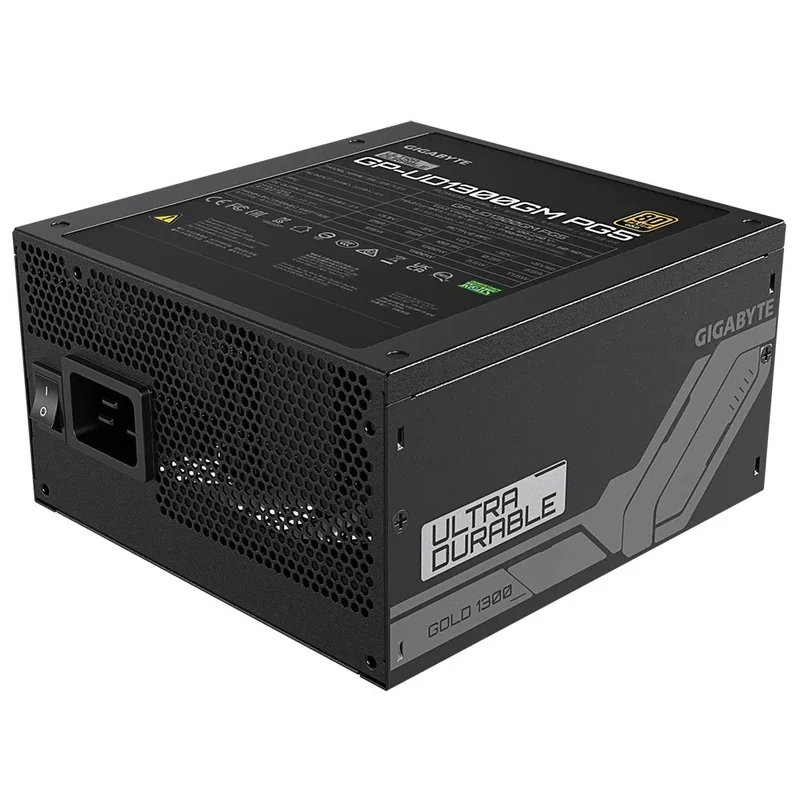 Gigabyte GP-UD1300GM PG5 1300W 80+ Gold PCIE GEN 5.0 ATX 3.0 Fully Modular Power Supply