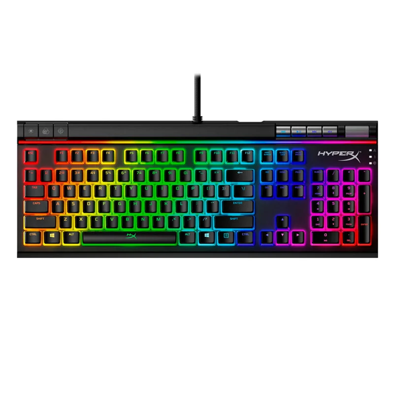 HyperX Alloy Elite 2 RGB Mechanical Gaming Keyboard For PC/PS5/PS4/Xbox Series X/S / Xbox One (Red Linear Switches) (4P5N3AA#ABA)