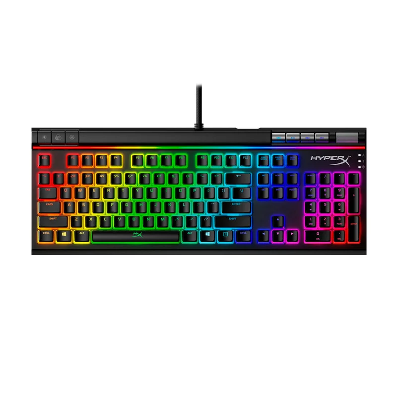HyperX Alloy Elite 2 RGB Mechanical Gaming Keyboard For PC/PS5/PS4/Xbox Series X/S / Xbox One (Red Linear Switches) (4P5N3AA#ABA)
