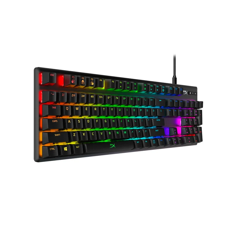 HyperX Alloy Origins RGB Mechanical Gaming Keyboard (Aqua Switch Tactile) For PC/PS5/PS4/XBOX Series X/S / XBOX One (4P5N9AA#ABA)