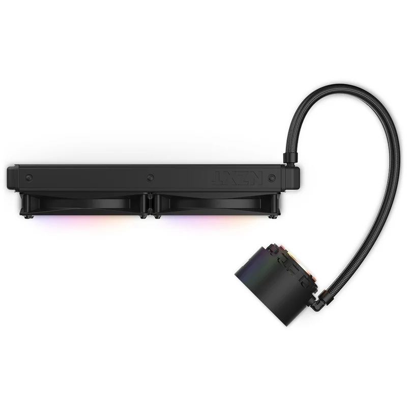 NZXT Kraken Elite 280 RGB 280MM AIO Liquid Cooler With LCD Display & RGB Fans (Matte Black) (RL-KR28E-B1)