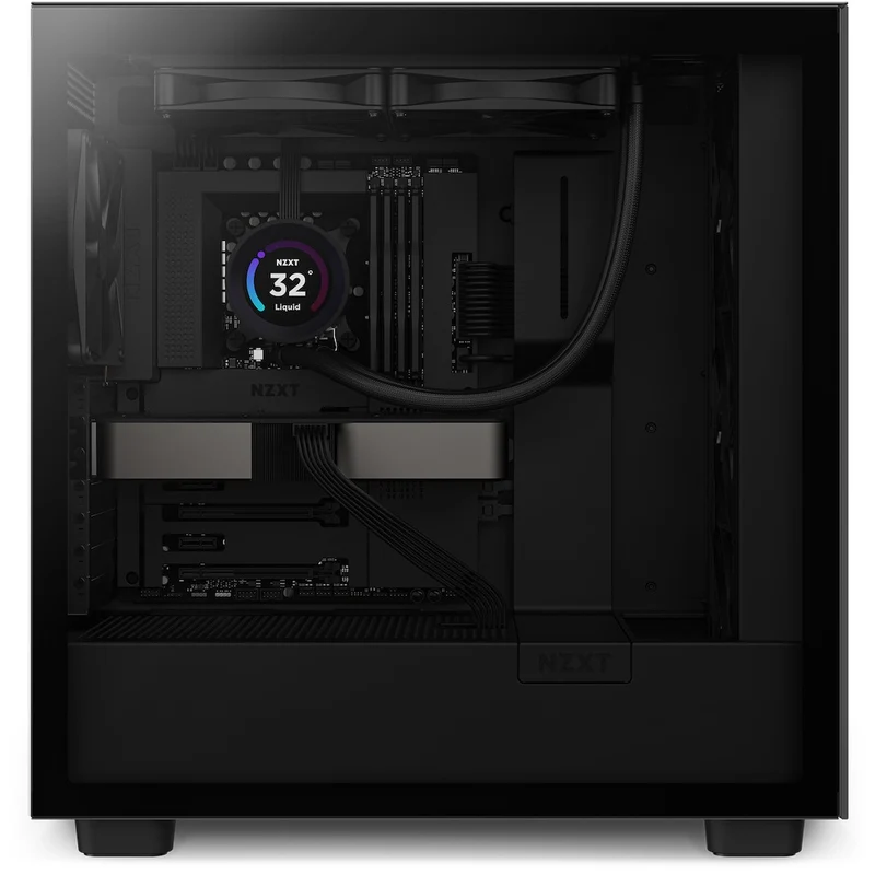 NZXT Kraken Elite 280 280MM AIO Liquid Cooler With LCD Display (Matte Black) (RL-KN28E-B1)