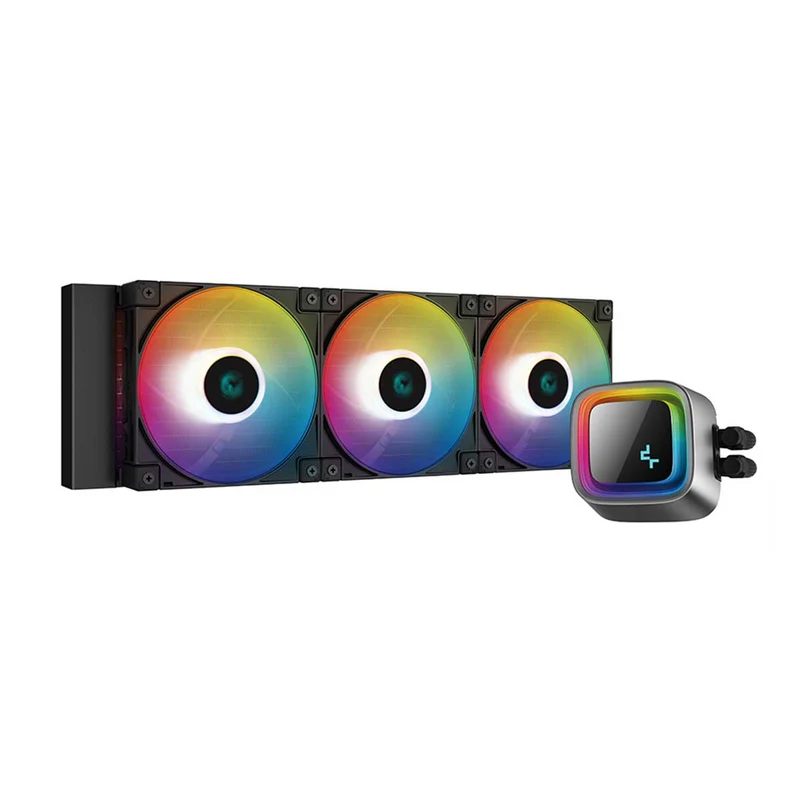 Deepcool LS720 Premium 360MM Liquid CPU Cooler (Black) (R-LS720-BKAMNT-G-1)