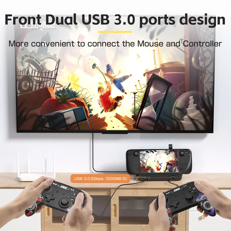 IINE Steam Deck Docking Station (L756)