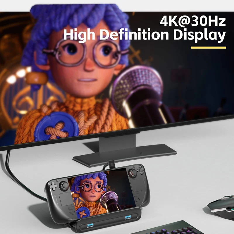 IINE Steam Deck Docking Station (L756)