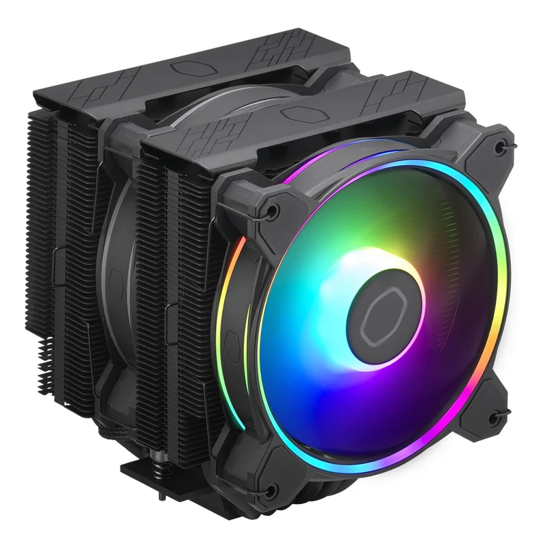 Cooler Master Hyper 622 Halo Black ARGB Dual-Tower CPU Air Cooler