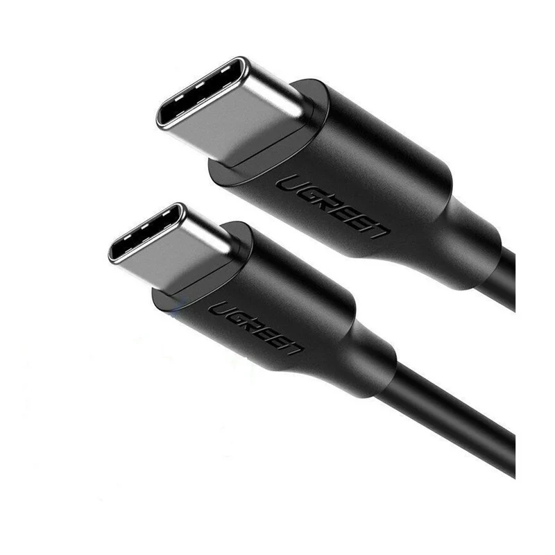 UGreen USB-C 2.0 Male To USB-C 2.0 Male 3A Data Cable - 2m, 3m (Black) (US286/10306, US286/60788)