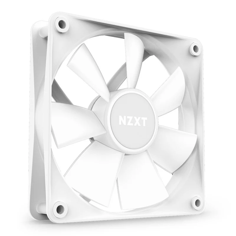 NZXT F140 RGB Core 140MM Hub-Mounted RGB Fan (Matte White) (RF-C14SF-W1)
