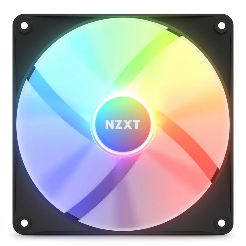 NZXT F140 RGB Core 140MM Hub-Mounted RGB Fan (Matte Black) (RF-C14SF-B1)