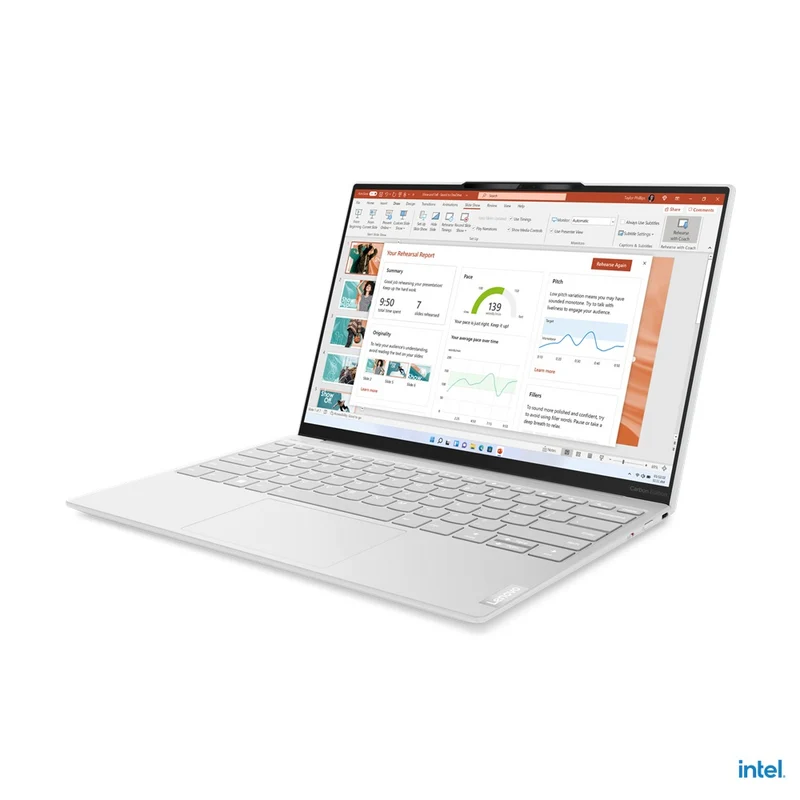 Lenovo Yoga Slim 7 Carbon 13IRP8 83AY002NPH Laptop (Moon White) | 13.3″ 2.5K (2560x1600) | i7 1360P | 16GB RAM | 1TB SSD | Intel Iris Xe Graphics | Windows 11 Home | MS Office Home & Student 2021 | Yoga Sleeve