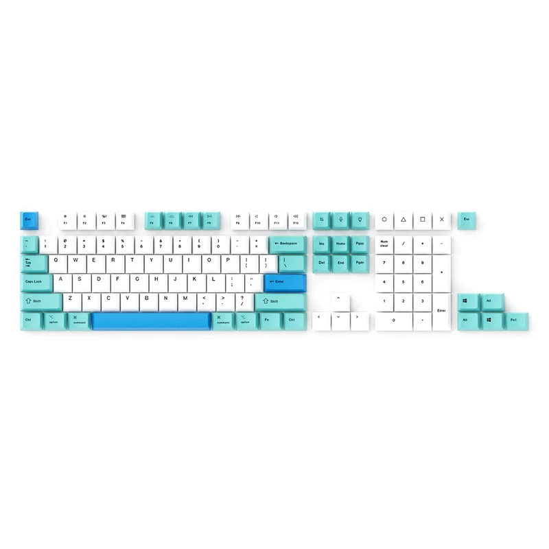 Keychron OEM Dye-Sub PBT Keycap Set Version B - Iceberg (PBT-30)