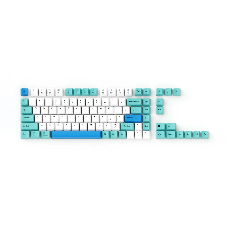 Keychron OEM Dye-Sub PBT Keycap Set - Iceberg (JM-71)