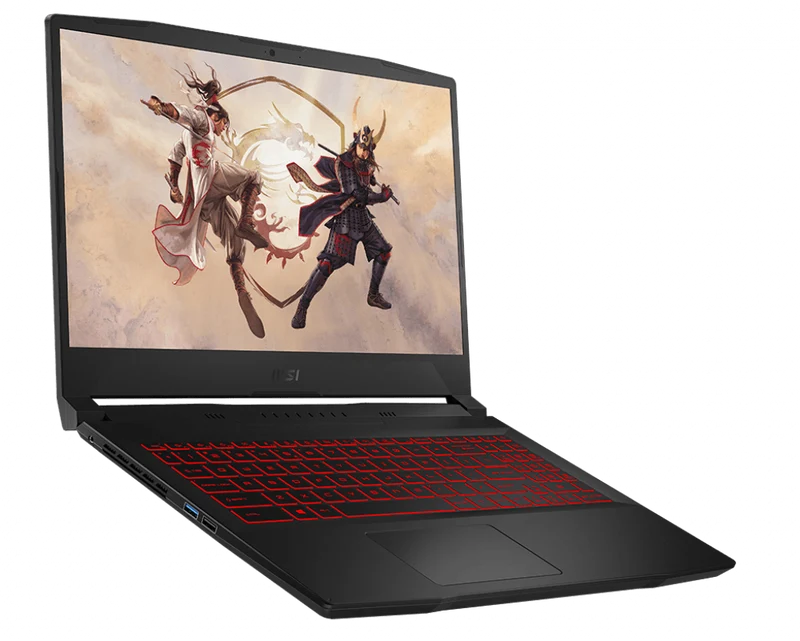 MSI Katana GF66 12UD-1000PH Gaming Laptop (Black) | 15.6" FHD (1920x1080) | i7 12650H | 16GB DDR4 | 512GB SSD | RTX 3050 Ti | Windows 11 | MSI Gaming Backpack