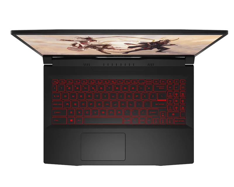 MSI Katana GF66 12UD-1000PH Gaming Laptop (Black) | 15.6" FHD (1920x1080) | i7 12650H | 16GB DDR4 | 512GB SSD | RTX 3050 Ti | Windows 11 | MSI Gaming Backpack