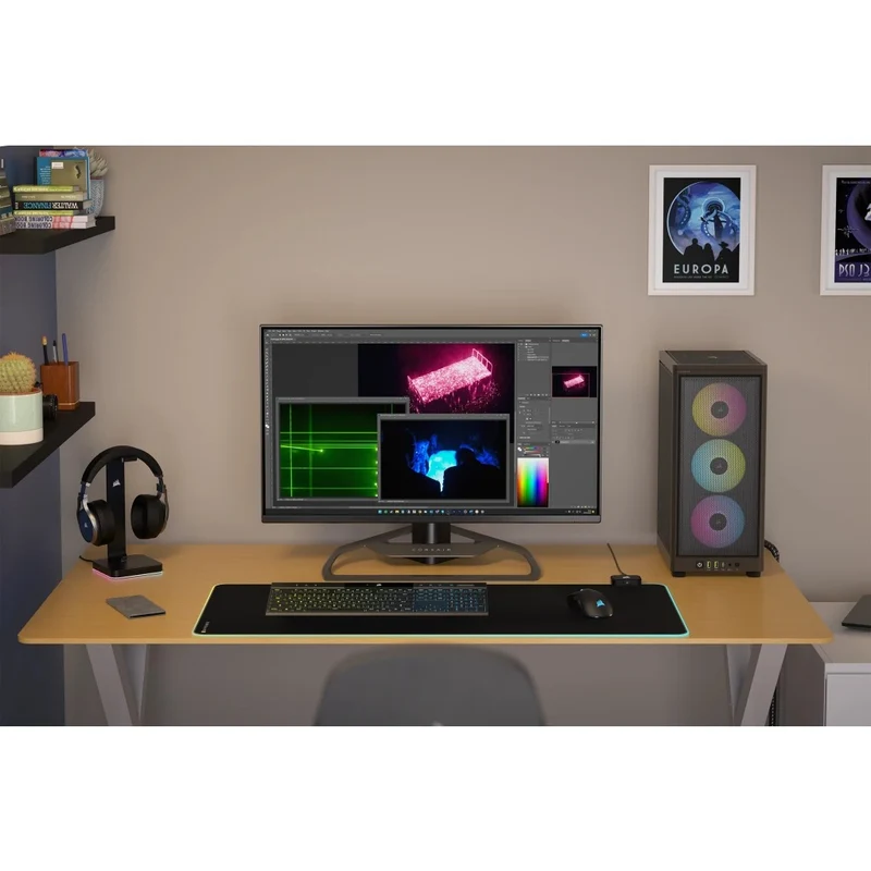 Corsair iCue 2000D RGB Airflow Mini-ITX PC Case (Black)
