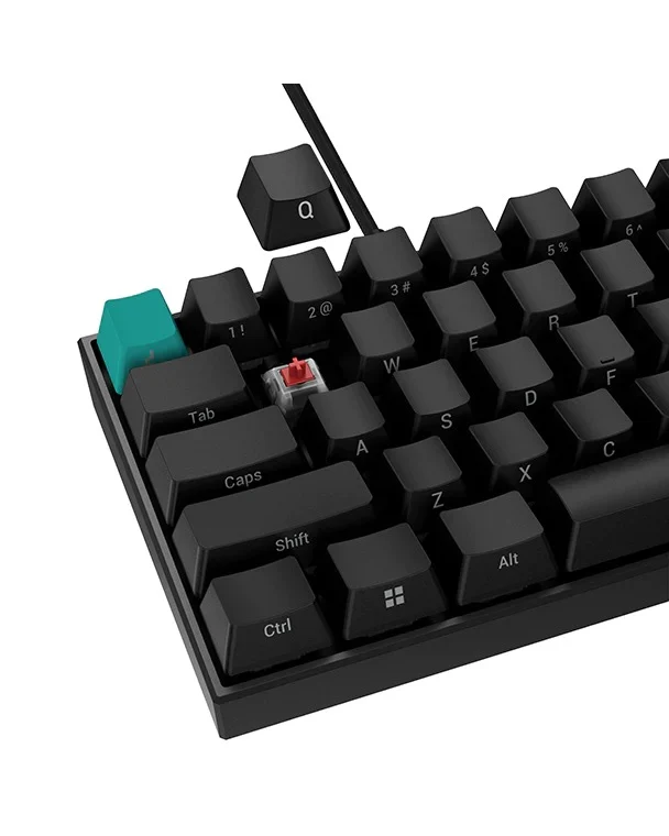 Deepcool KG722 65% RGB Mechanical Keyboard (Black) (Gateron Red Switch)