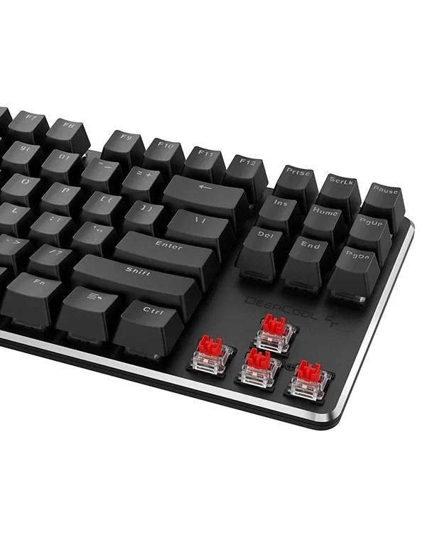 Deepcool KB500 RGB TKL Mechanical Gaming Keyboard (Black) (Outemu Red Switch)