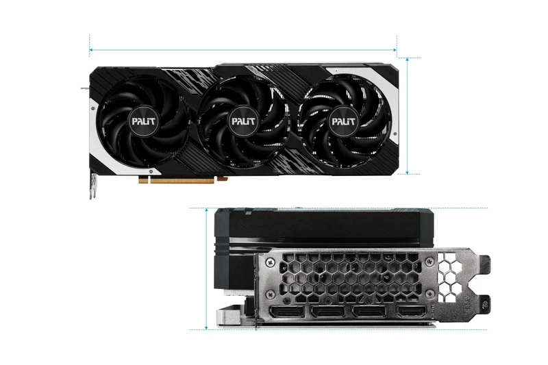 Palit Geforce RTX 4070 Gaming Pro OC 12GB GDDR6X Graphics Card